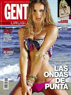 Tapa Revista Gente con Stephanie Demner