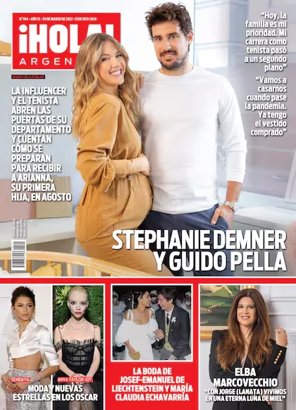 Tapa Revista ¡Hola! con Stephanie Demner