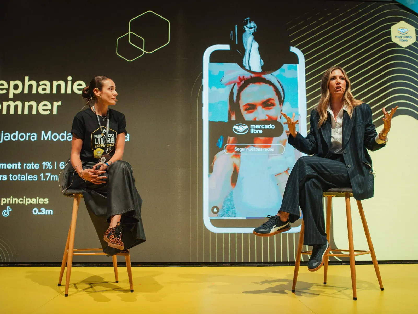 Stephanie Demner en un evento de IM